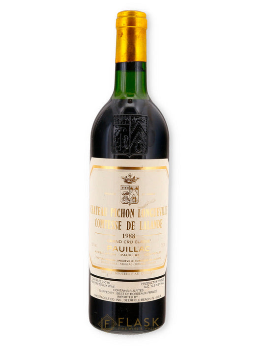 Chateau Pichon Longueville Comtesse de Lalande 1988